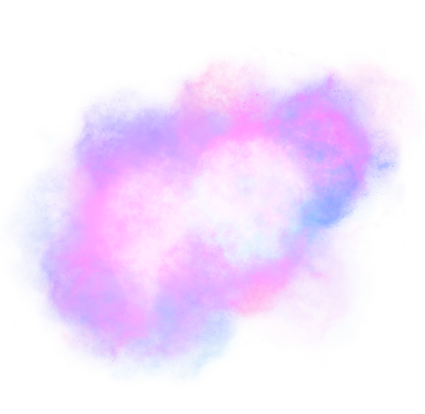 Purple glowing nebula